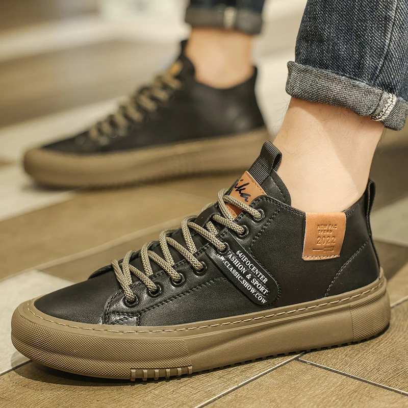 Men's Casual Sports Shoes, Fashionable Retro Classic Handmade Design, Breathable and Warm, Suitable for All Seasons, Ideal for Daily Wear, Outdoor Activities, Mountaineering, Hiking, Durable and Wear-Resistant, Not Easily Dirty, Hiking Shoes, Fun Running Shoes for Men