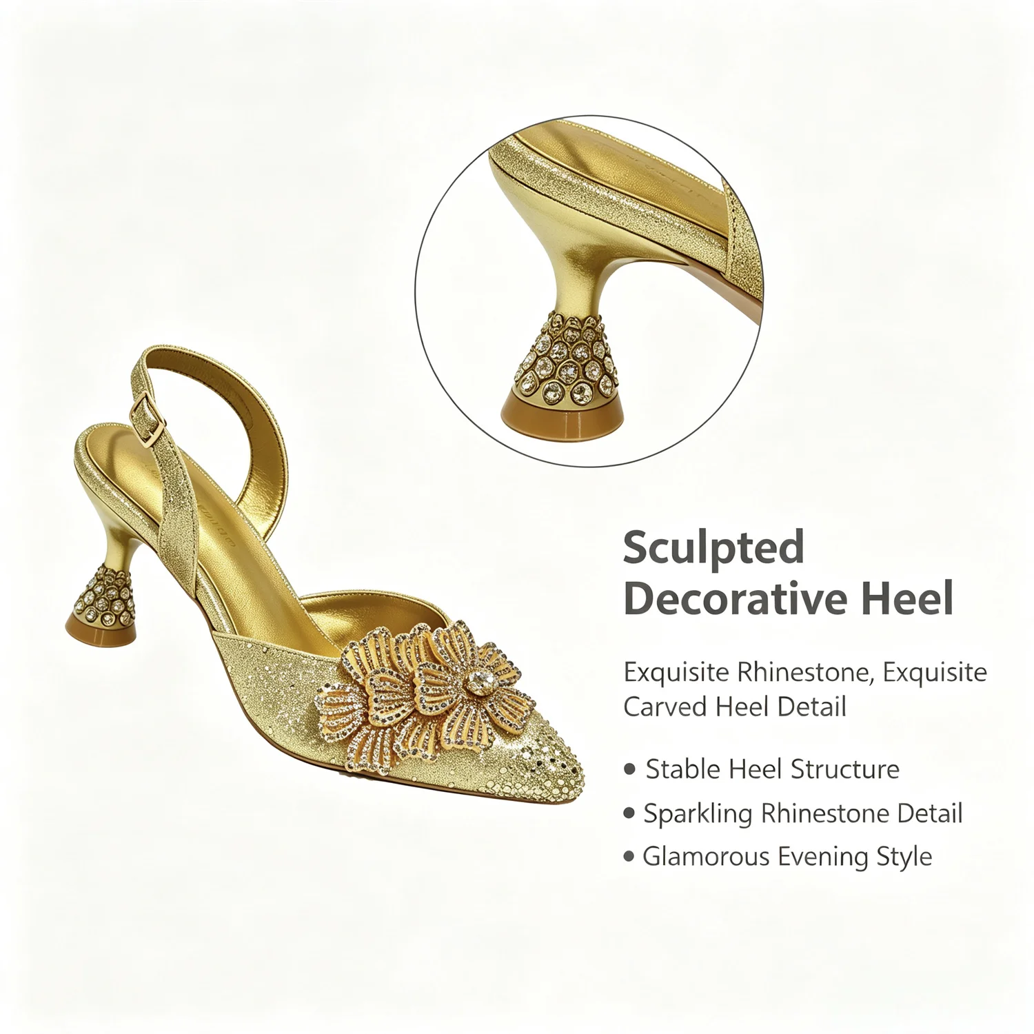 2026 Elegant Olive Color Women's Heels Shoes Bag Set Rhinestone Embellished Designer HAND CRAFTED UPPER Shoes for Special Event