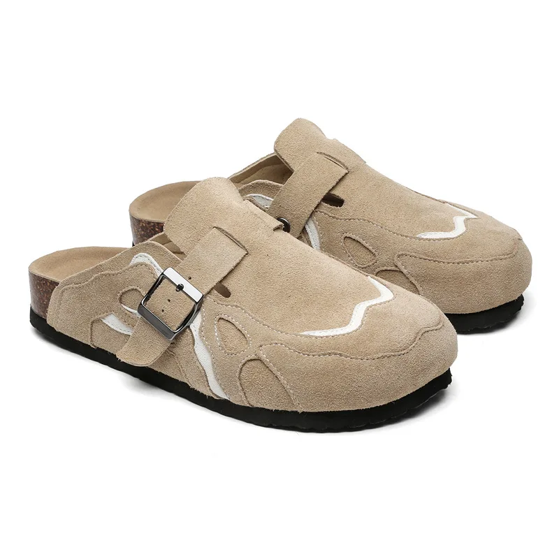 Thick soled Boken shoes new spring/summer outerwear with retro soft soled Boken single shoes