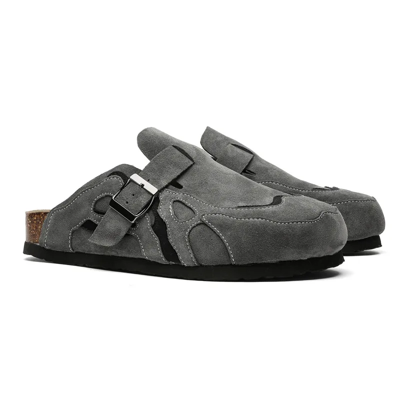 Thick soled Boken shoes new spring/summer outerwear with retro soft soled Boken single shoes