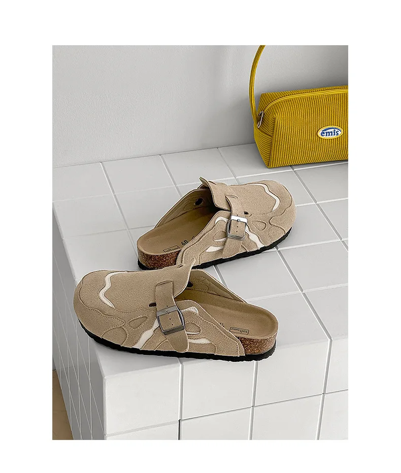 Thick soled Boken shoes new spring/summer outerwear with retro soft soled Boken single shoes