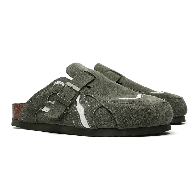 Thick soled Boken shoes new spring/summer outerwear with retro soft soled Boken single shoes