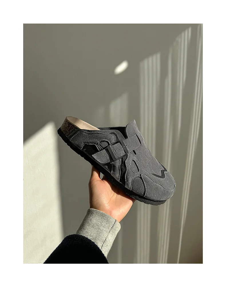 Thick soled Boken shoes new spring/summer outerwear with retro soft soled Boken single shoes