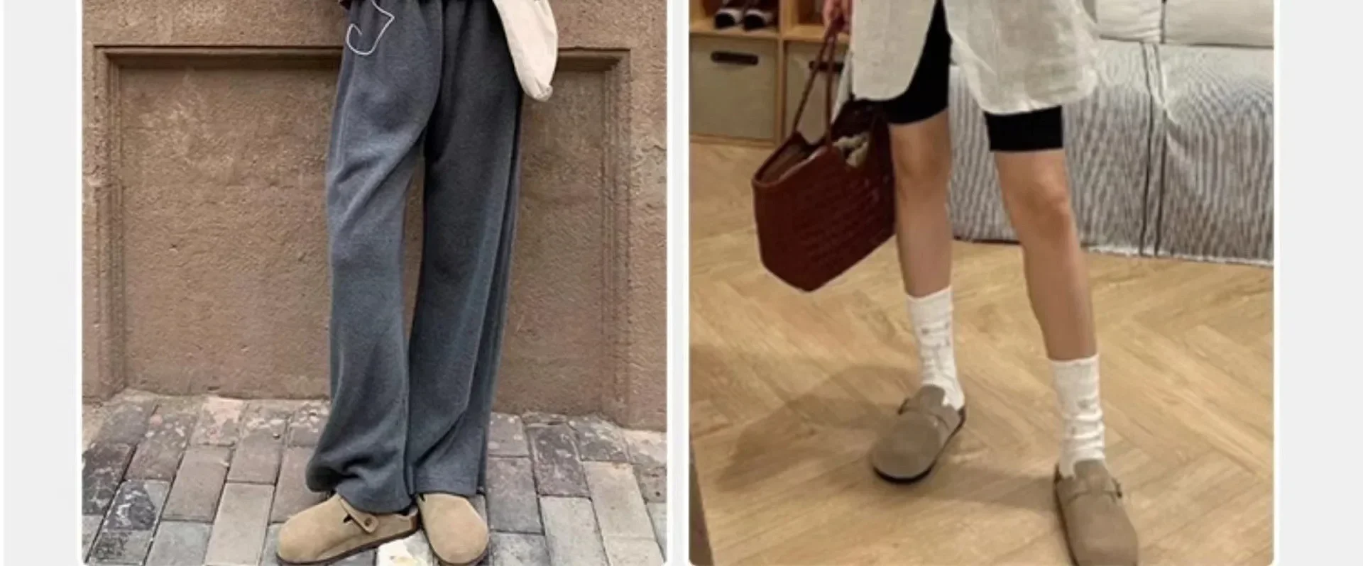High-end all-inclusive men's and women's genuine leather cork thick-soled insole height-increasing Bokun shoes casual shoes