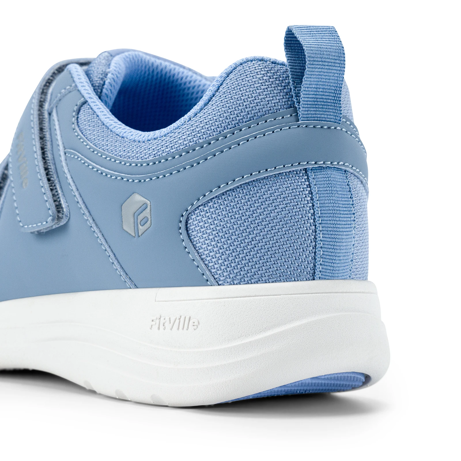 FitVille Women’s Diabetic Shoes for Women Comfortable Extra Wide Walking Shoes Orthopedic Casual Sneakers with Adjustable Strap