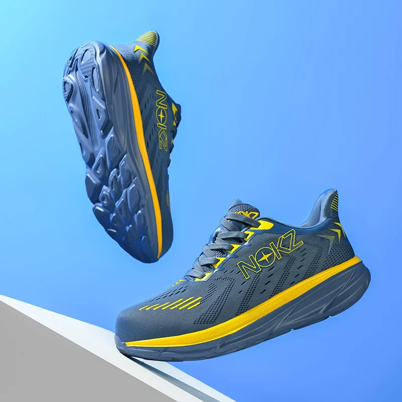 Fashion Comfortable Men's Work Safety Shoes Anti-smash Anti-stab Work Sneakers Steel Toe Shoes Breathable Male Walking Sneakers