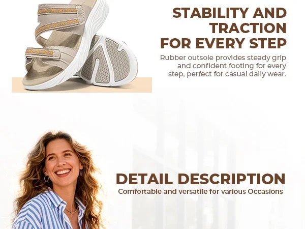 FitVille Women'S Wedge Slippers Wide Width Adjustable Straps Summer Beach Sandals Slipper For Swollen Feet And Bunion Relief
