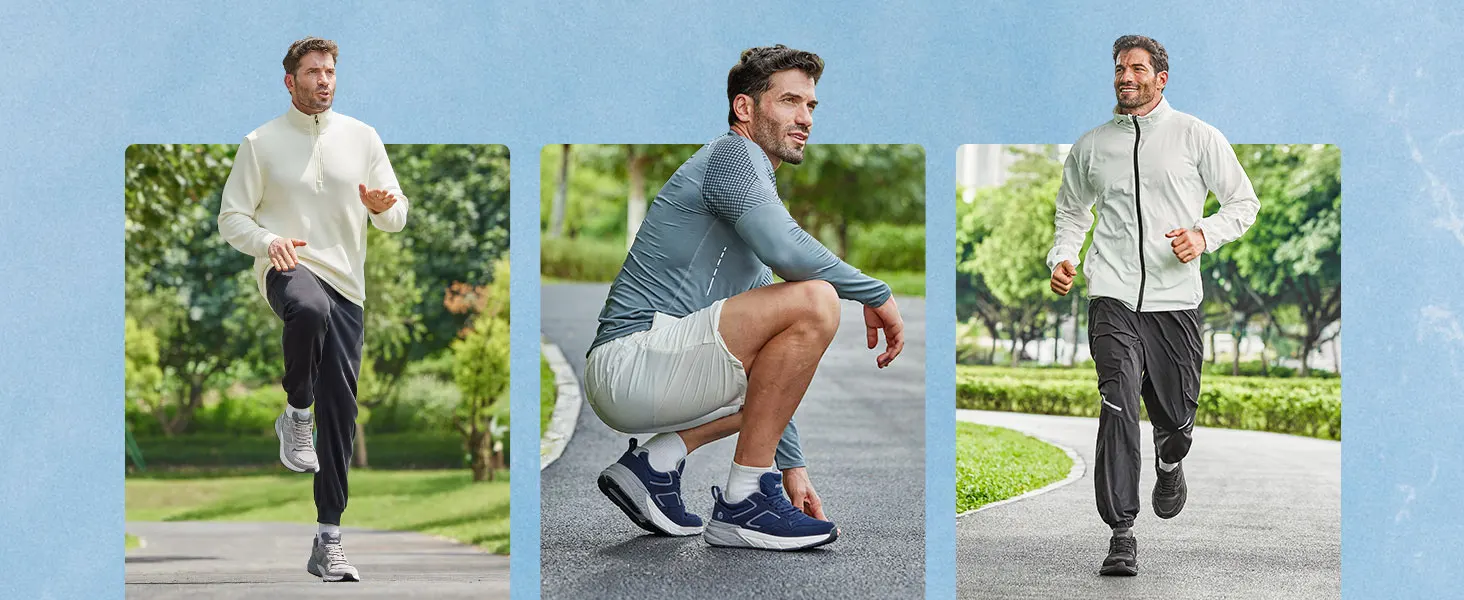 FitVille Newest Running Shoes for Men 4E Wide Width Sneakers with Arch Support for Flat Feet Heel Pain Relief Plantar Fasciitis