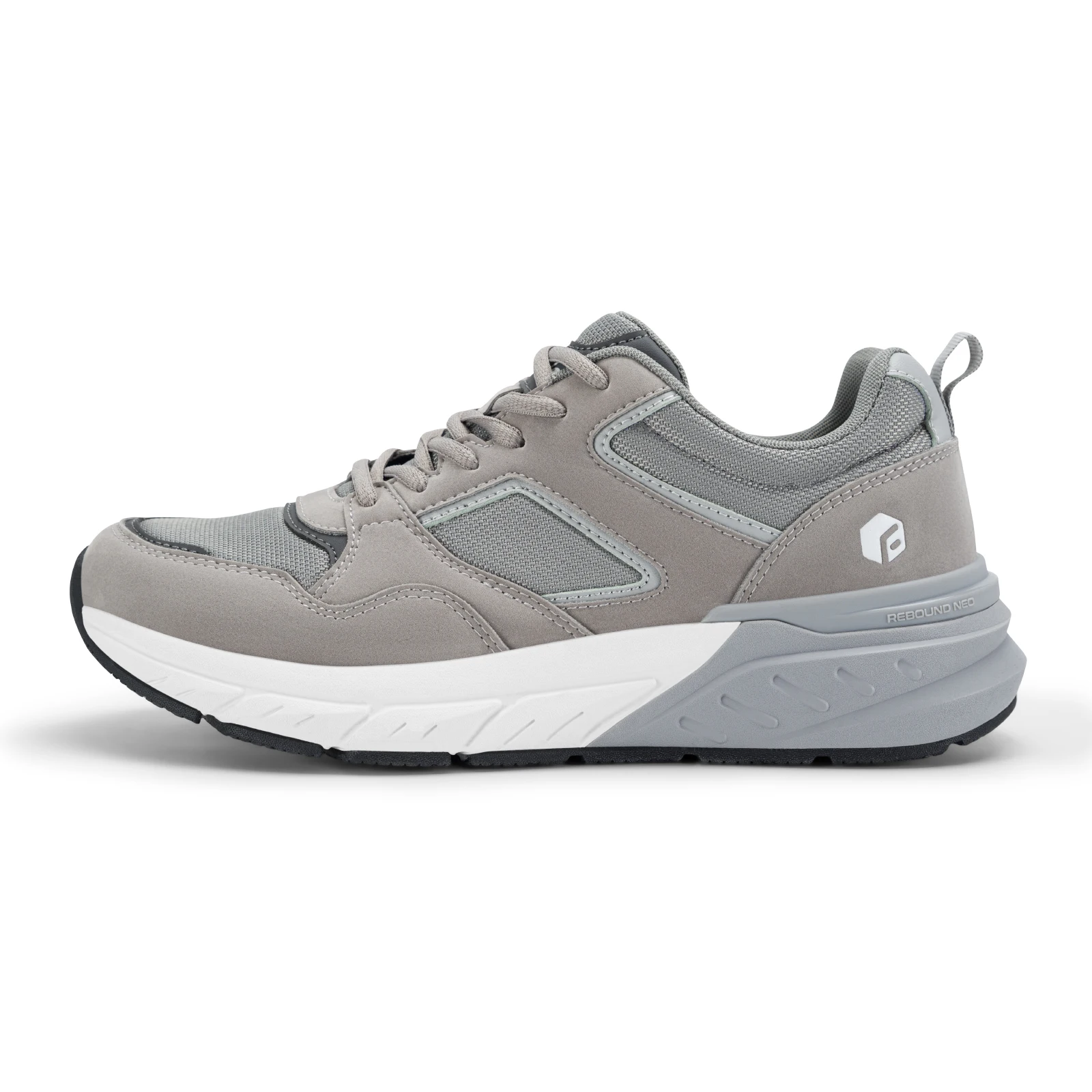 FitVille Newest Running Shoes for Men 4E Wide Width Sneakers with Arch Support for Flat Feet Heel Pain Relief Plantar Fasciitis