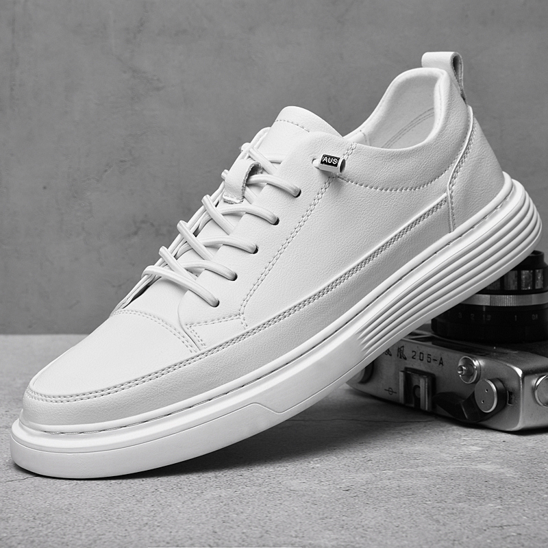 Italian Brand Men's Genuine Leather Casual Shoes Oxford Jogging Shoes Sneakers for Men Warm Cotton Shoes with/No Fur Size：38-47