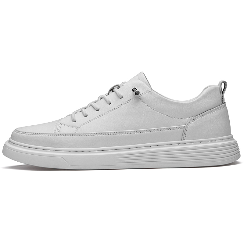Italian Brand Men's Genuine Leather Casual Shoes Oxford Jogging Shoes Sneakers for Men Warm Cotton Shoes with/No Fur Size：38-47