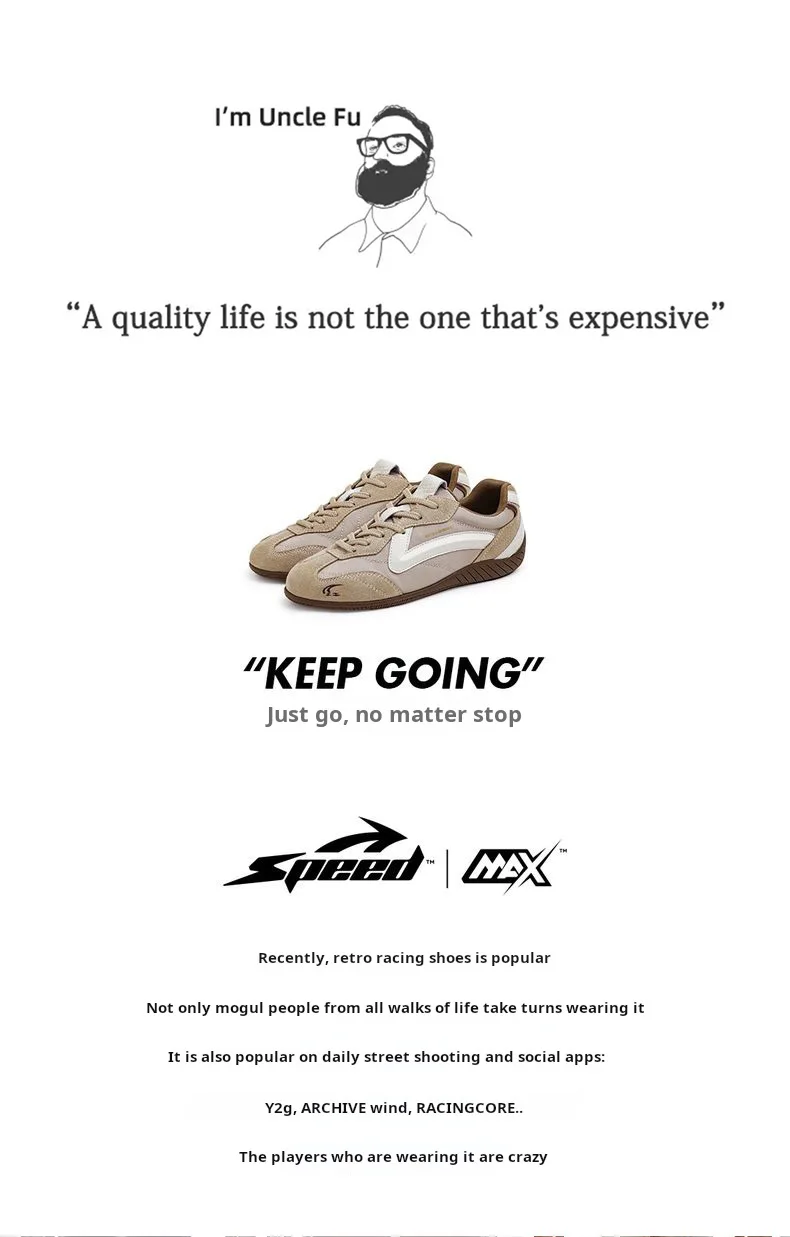 Maden Vintage Patchwork Racing Shoes Unisex Autumn Breathable German Trainers Sneakers Thin Sole Casual Lace-Up Sporty Shoes