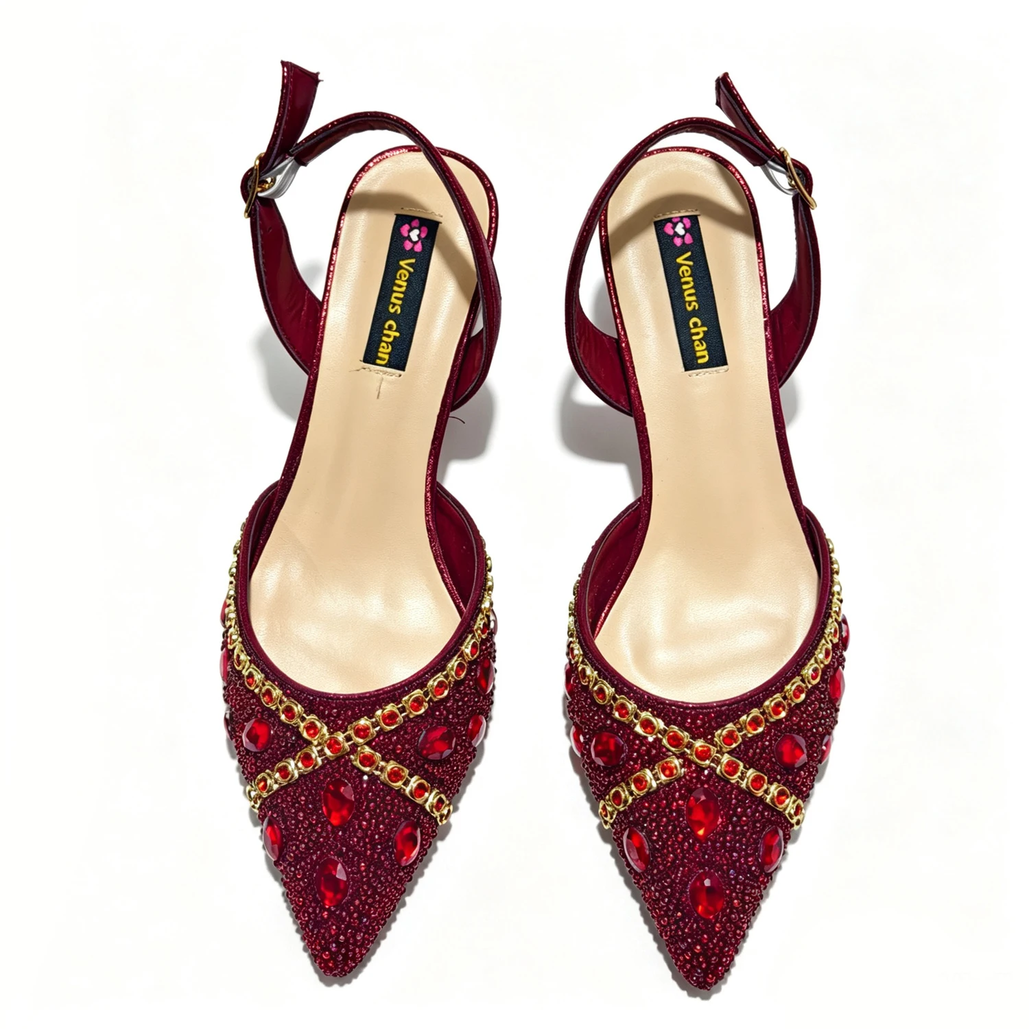 Fashionable Women's Pointed Toe Shoe and Bag Set - High-Quality Stylish Footwear and Accessory Collection