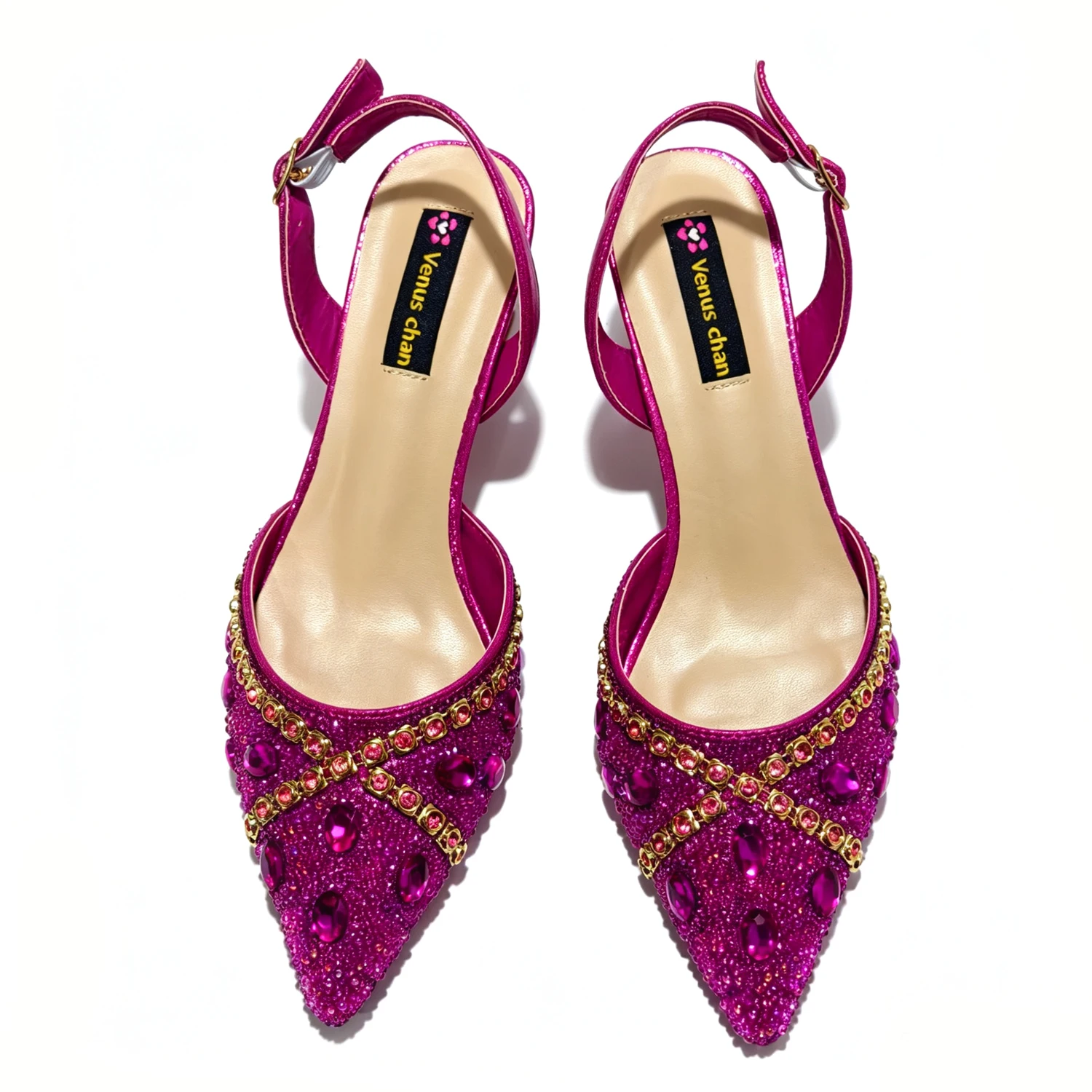 Fashionable Women's Pointed Toe Shoe and Bag Set - High-Quality Stylish Footwear and Accessory Collection