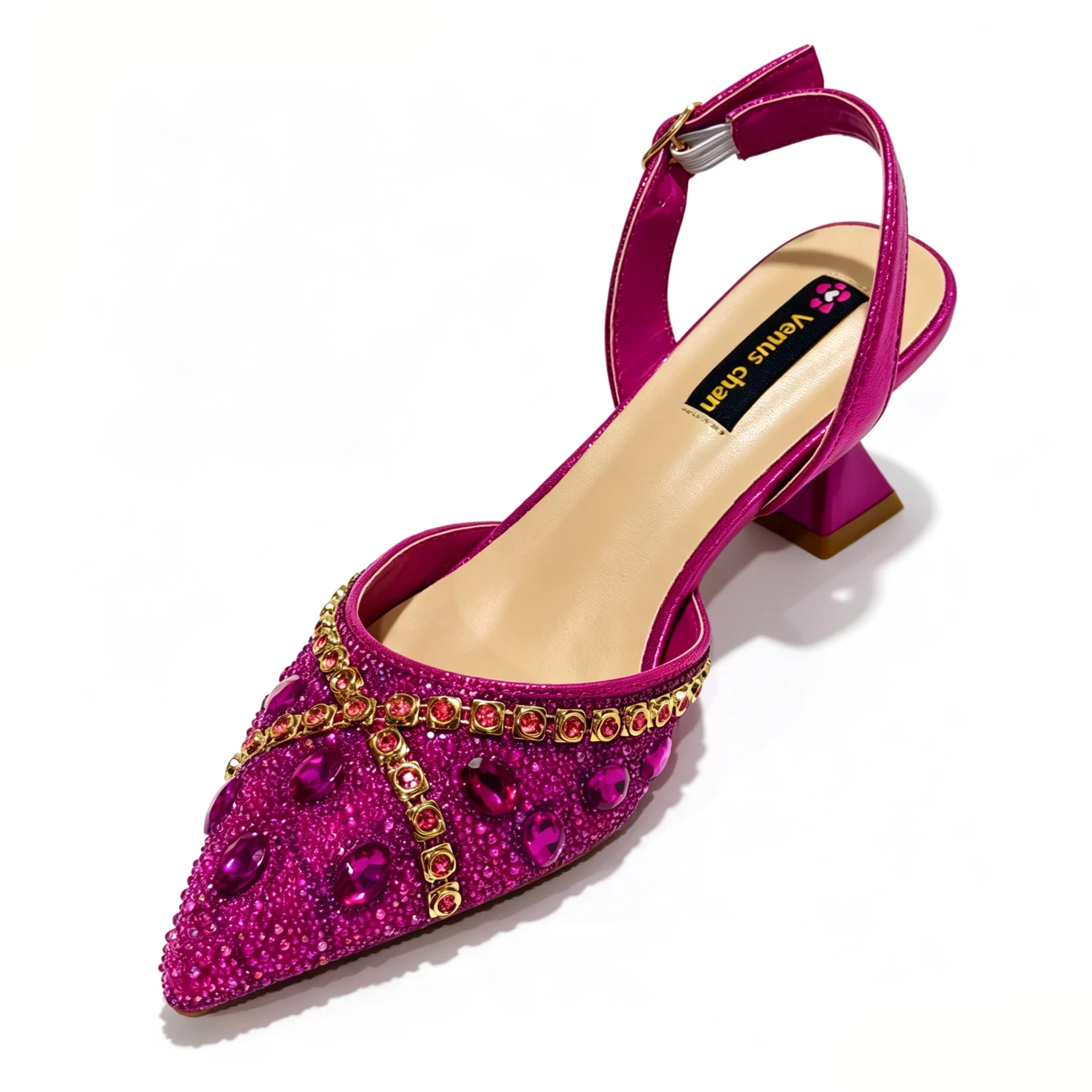 Fashionable Women's Pointed Toe Shoe and Bag Set - High-Quality Stylish Footwear and Accessory Collection