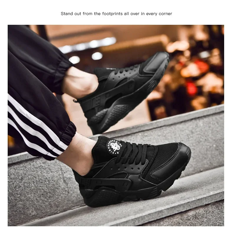 Summer Men's Breathable Mesh Surface Lightweight Soft Bottom Casual Shoes Trendy Running Sports Shoes Men's Shoes From China