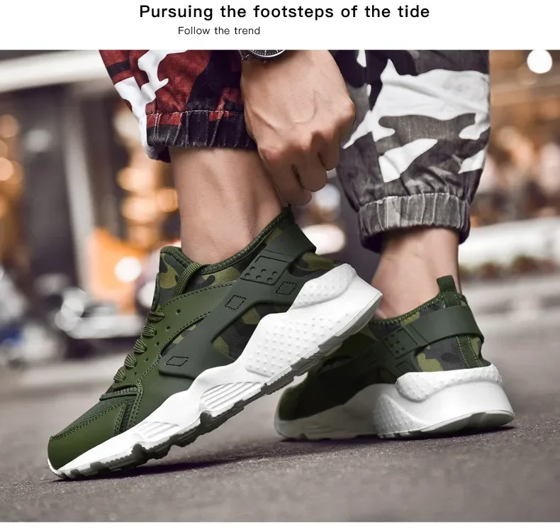 Summer Men's Breathable Mesh Surface Lightweight Soft Bottom Casual Shoes Trendy Running Sports Shoes Men's Shoes From China