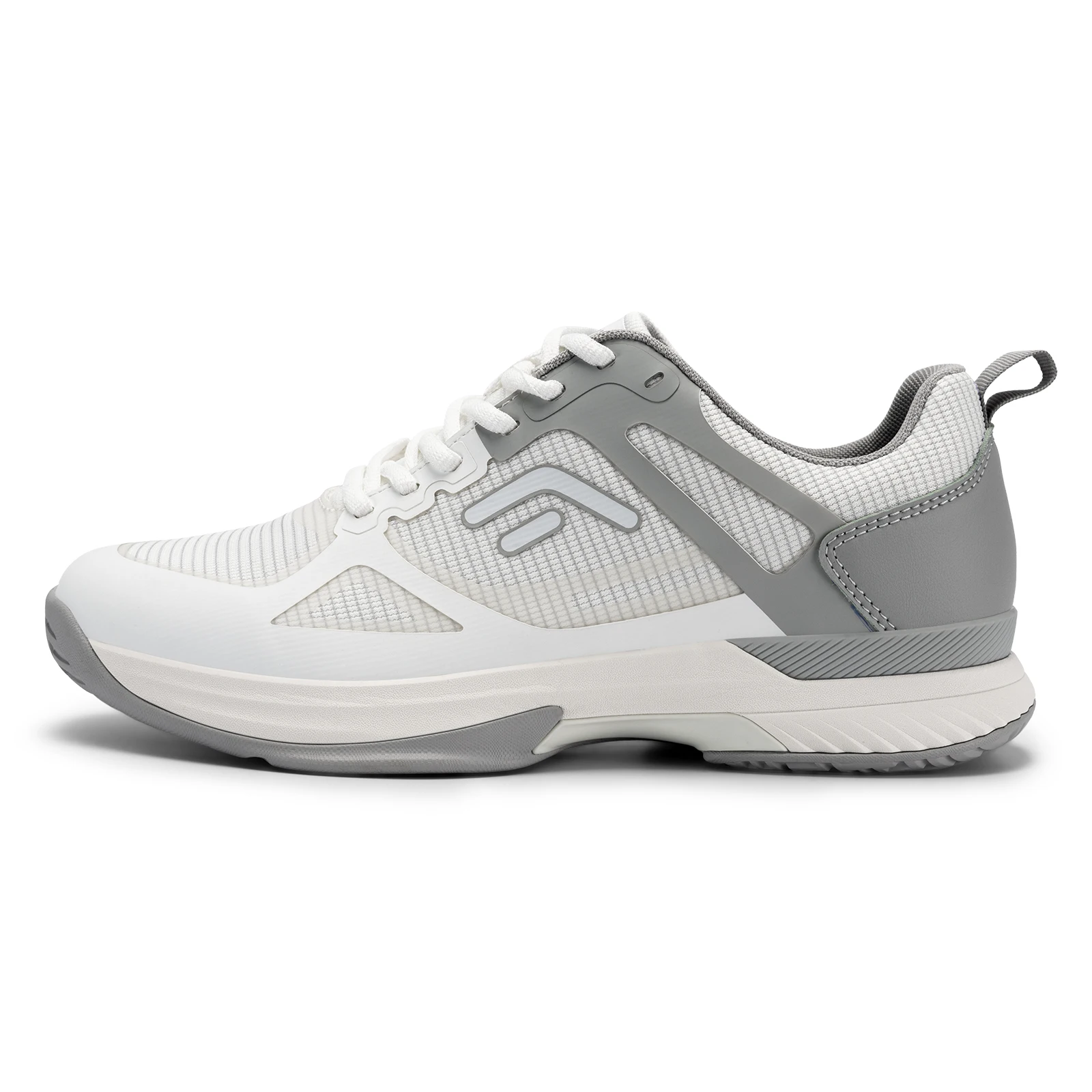 FitVille Men's Wide Pickleball Shoes Tennis Shoes Full Court Tennis Sneakers with Arch Support Lightweight Non-slip Sports Shoe