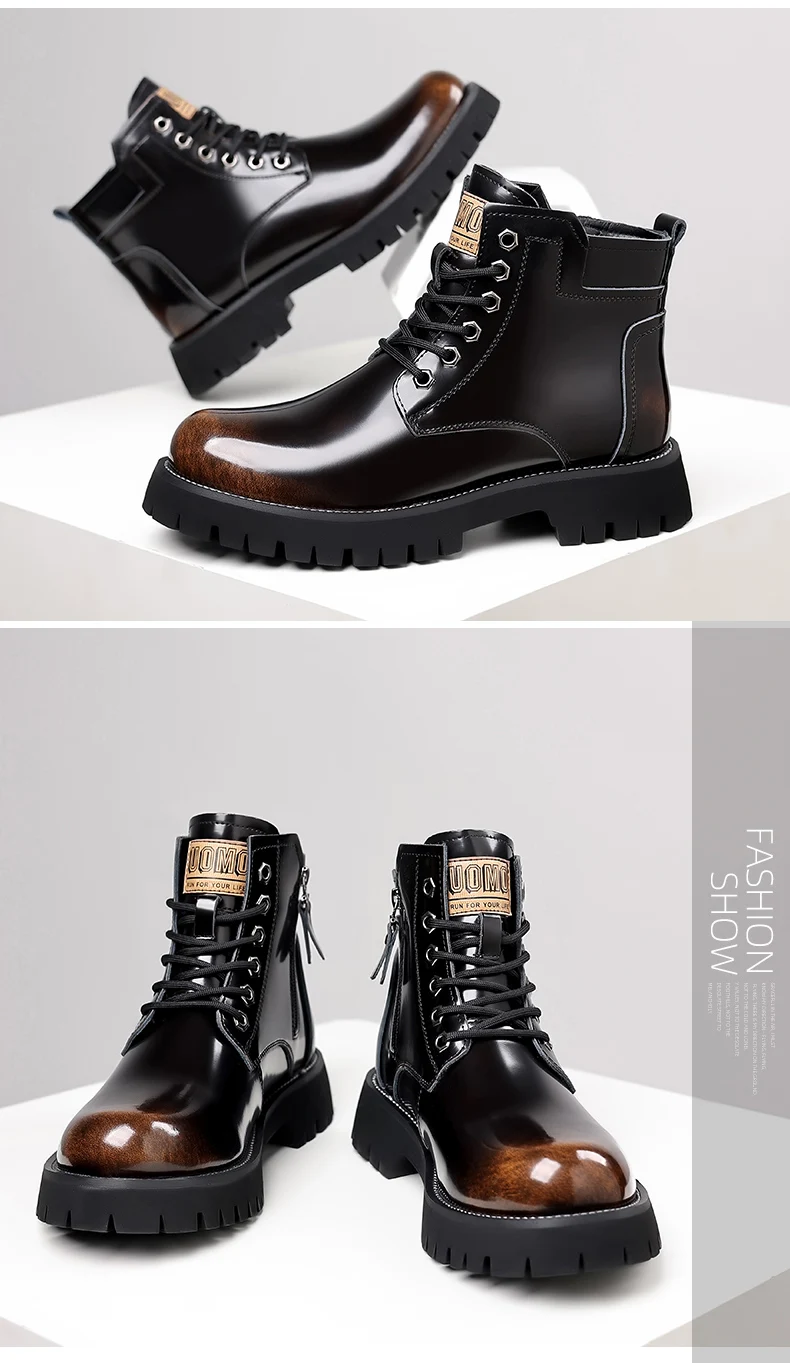 Men Boots 2023 New Winter Slippers Warm Men Shoes Waterproof Non-Slip Plush Sneakers Male Tenis Shoes Boots Men Sneakers Winter