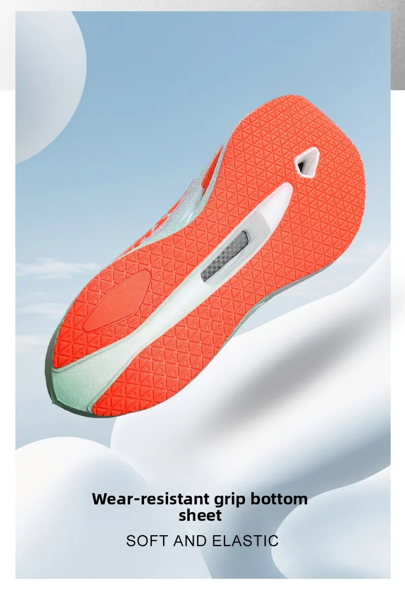 Men Carbon Plate Running Shoes Breathable Athletic Sneakers Shock Absorb Trainers Outdoor Marathon Jogging Women Tennis Shoes