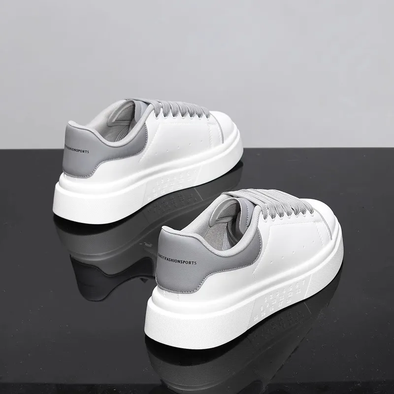 Fashion Men Skateboarding shoes Casual Sport Shoes Platform Sneakers Outdoor Breathable White Running Shoes Women Tennis Shoes