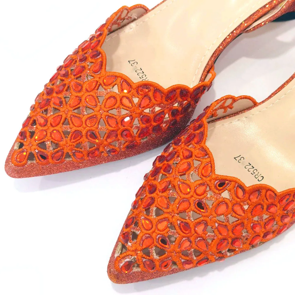 V-Chan 2024 Royal Blue Shoe And Bag With Elegant High Heels Shoes Italian Popular Design African Ladies Shoes Bag Set