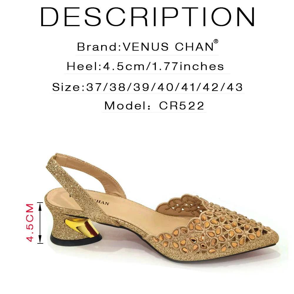 V-Chan 2024 Royal Blue Shoe And Bag With Elegant High Heels Shoes Italian Popular Design African Ladies Shoes Bag Set