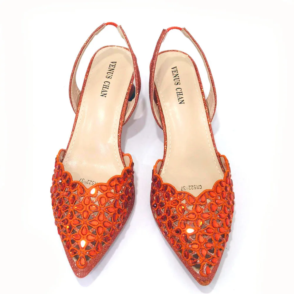 V-Chan 2024 Royal Blue Shoe And Bag With Elegant High Heels Shoes Italian Popular Design African Ladies Shoes Bag Set