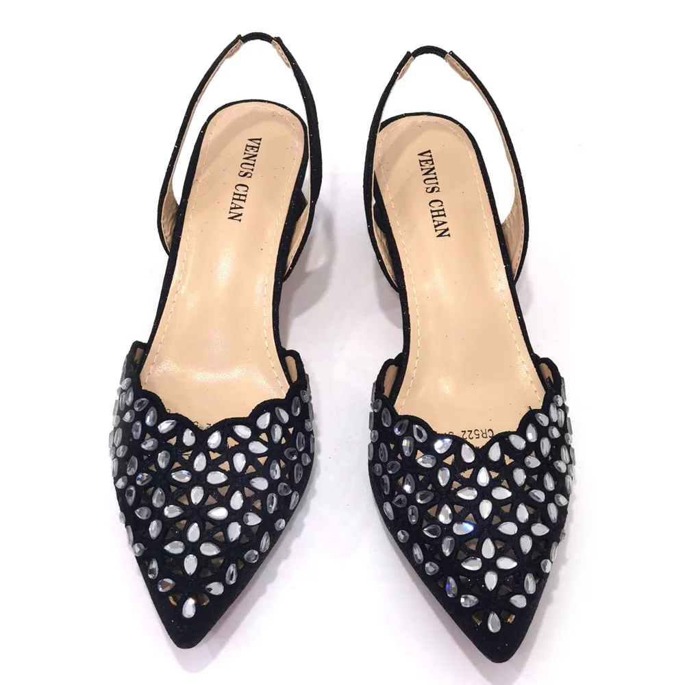 V-Chan 2024 Royal Blue Shoe And Bag With Elegant High Heels Shoes Italian Popular Design African Ladies Shoes Bag Set