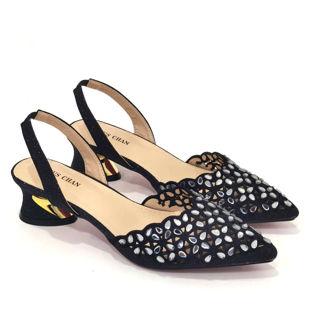 V-Chan 2024 Royal Blue Shoe And Bag With Elegant High Heels Shoes Italian Popular Design African Ladies Shoes Bag Set