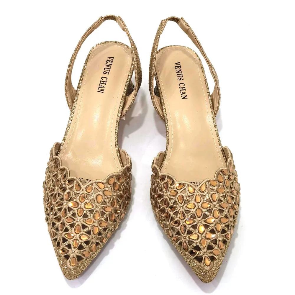 V-Chan 2024 Royal Blue Shoe And Bag With Elegant High Heels Shoes Italian Popular Design African Ladies Shoes Bag Set