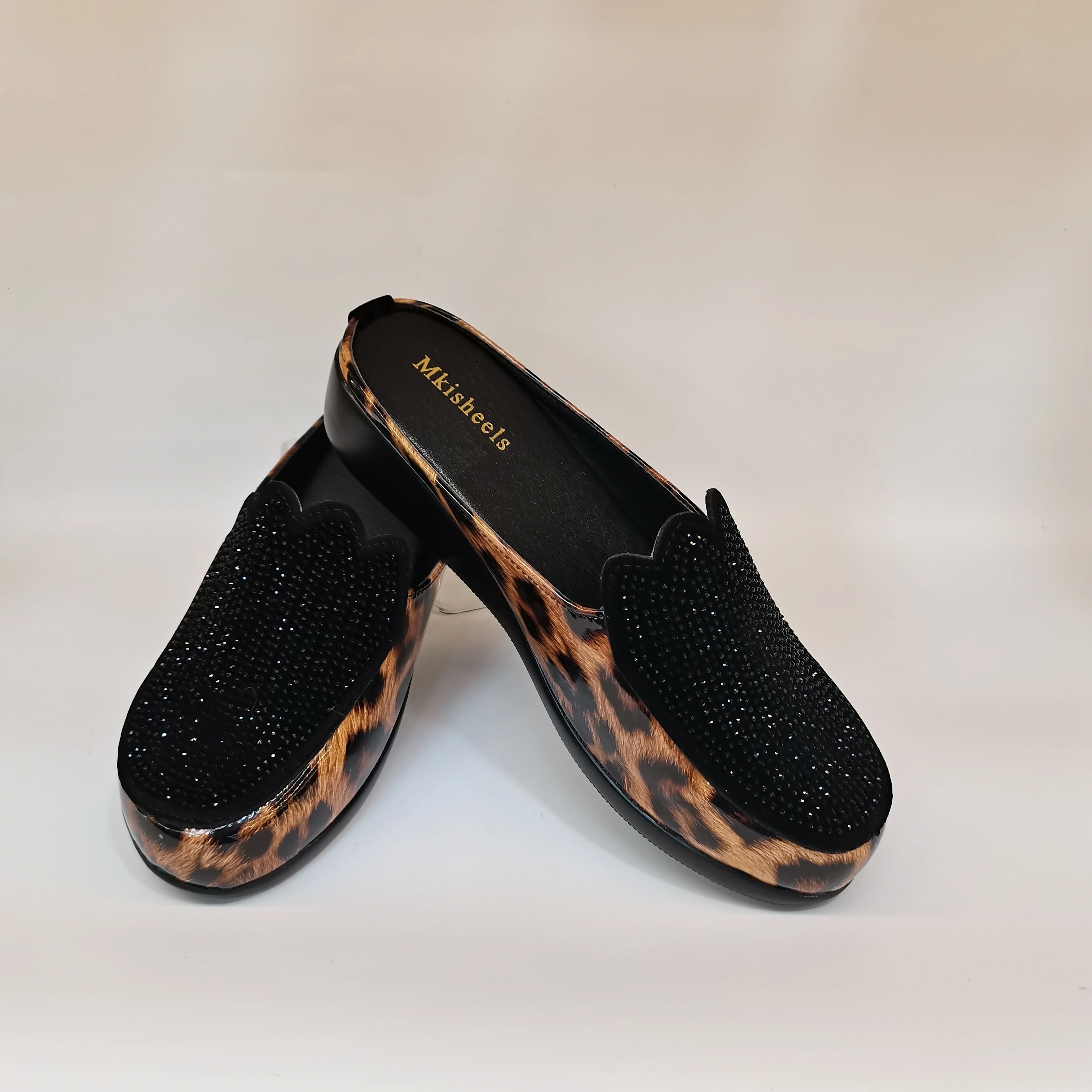 Latest Design Women Luxury Flower Wedding Party Shoes Nigerian Women Party Pumps High Heels Slip on Shoes for Women 6CM