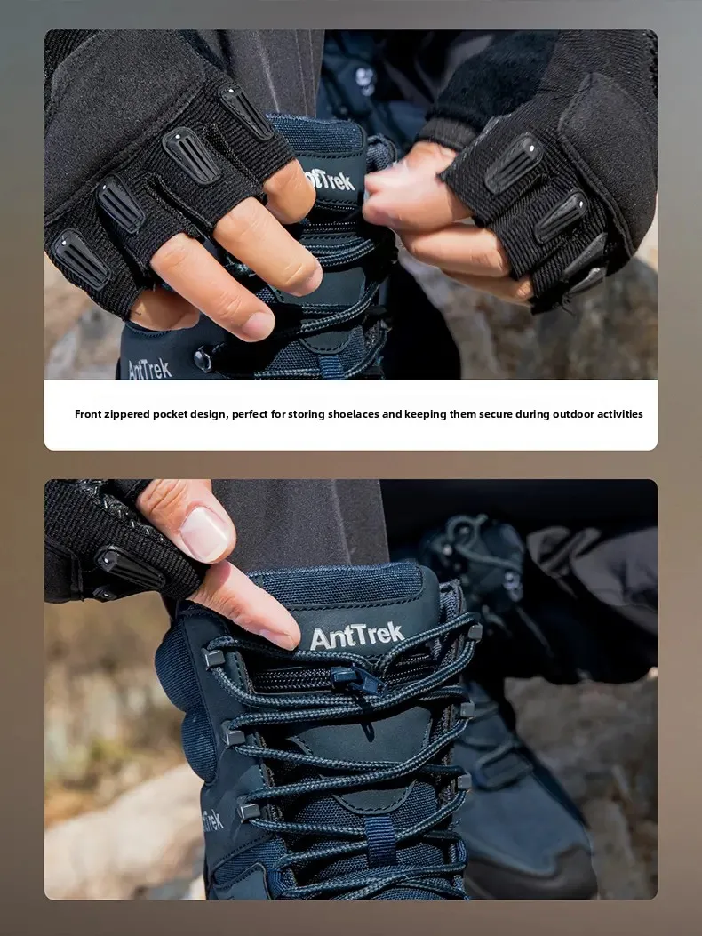 Men's Desert Combat Boots, Outdoor Anti-slip Tactical Boots, Hiking Desert Hunting Shoes, Work Safety Men's Boots,Off-road Boots