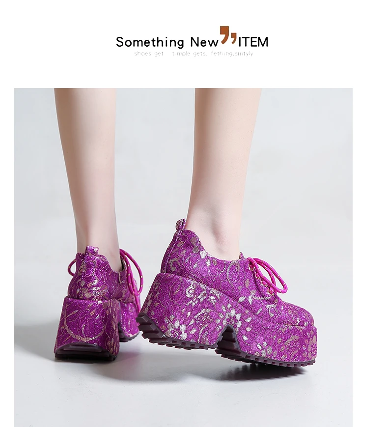 2026 New Ethnic Embroidery Single Shoes Red Ethnic Style Banquet Shoes Luxury Thick Soled Women's Height Increasing Shoes