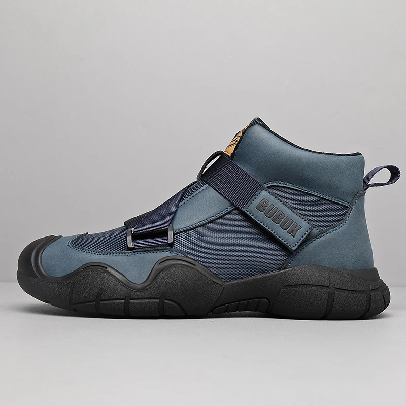Men's Shoes Autumn and Winter Men's Business Casual Shoes New Outdoor Hiking Sports Shoes Youth Basketball Shoes Casual Trendy Shoes Fashion Short Boots