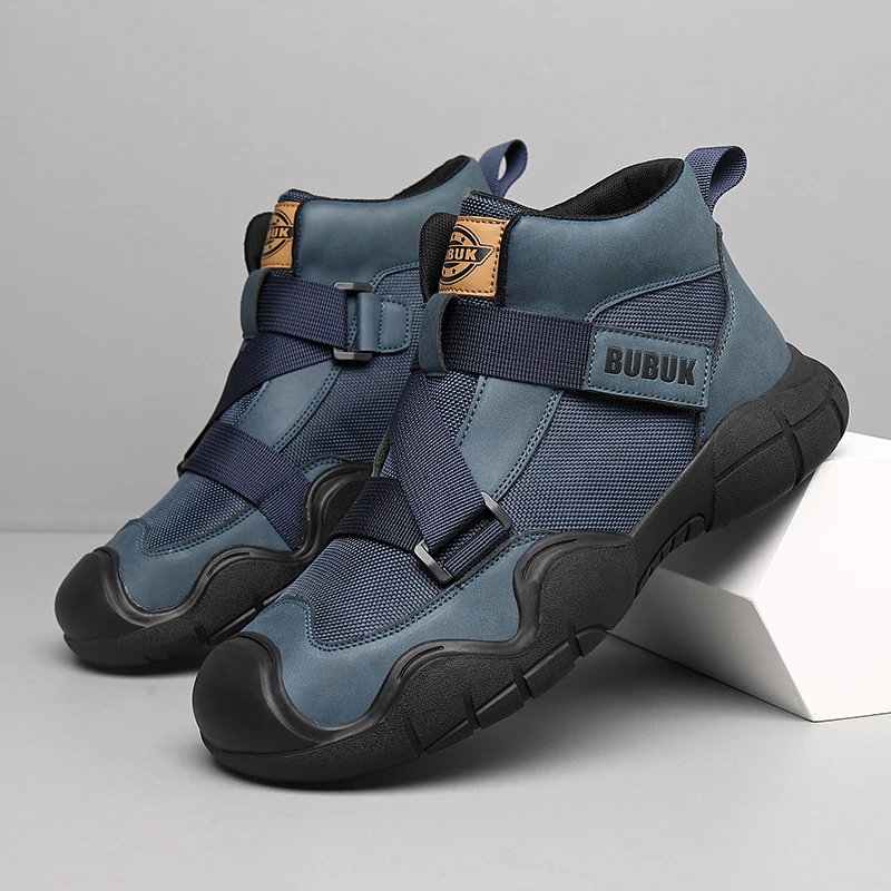 Men's Shoes Autumn and Winter Men's Business Casual Shoes New Outdoor Hiking Sports Shoes Youth Basketball Shoes Casual Trendy Shoes Fashion Short Boots