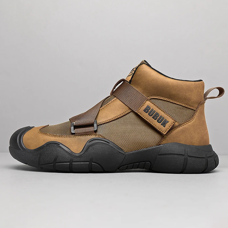 Men's Shoes Autumn and Winter Men's Business Casual Shoes New Outdoor Hiking Sports Shoes Youth Basketball Shoes Casual Trendy Shoes Fashion Short Boots