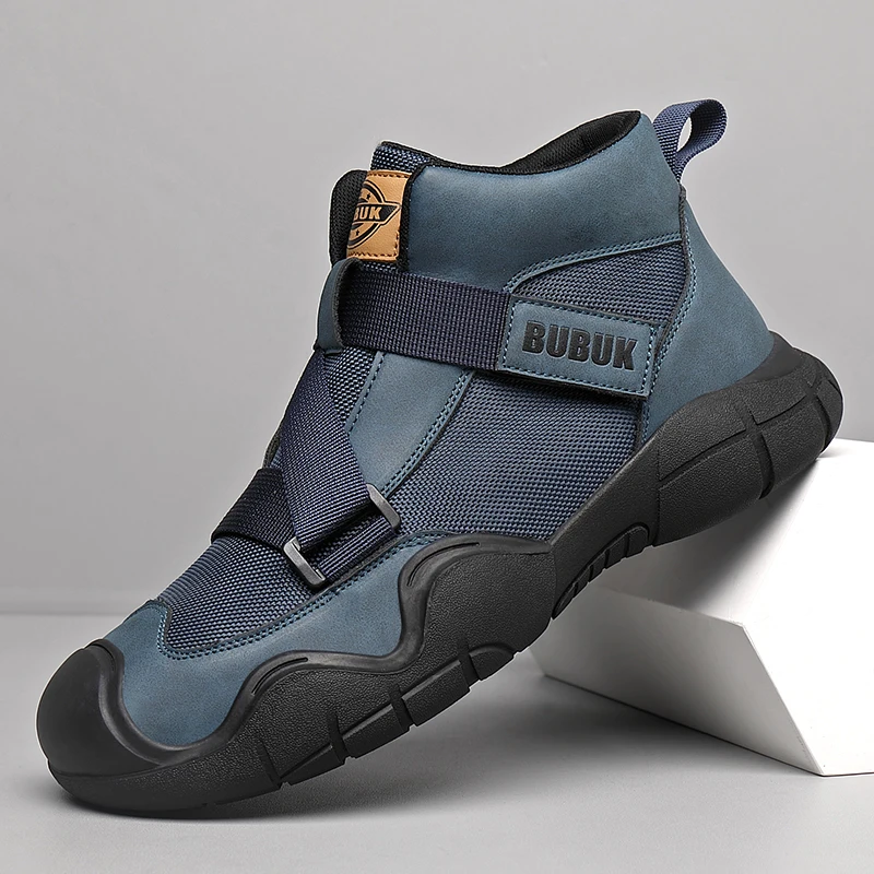Men's Shoes Autumn and Winter Men's Business Casual Shoes New Outdoor Hiking Sports Shoes Youth Basketball Shoes Casual Trendy Shoes Fashion Short Boots