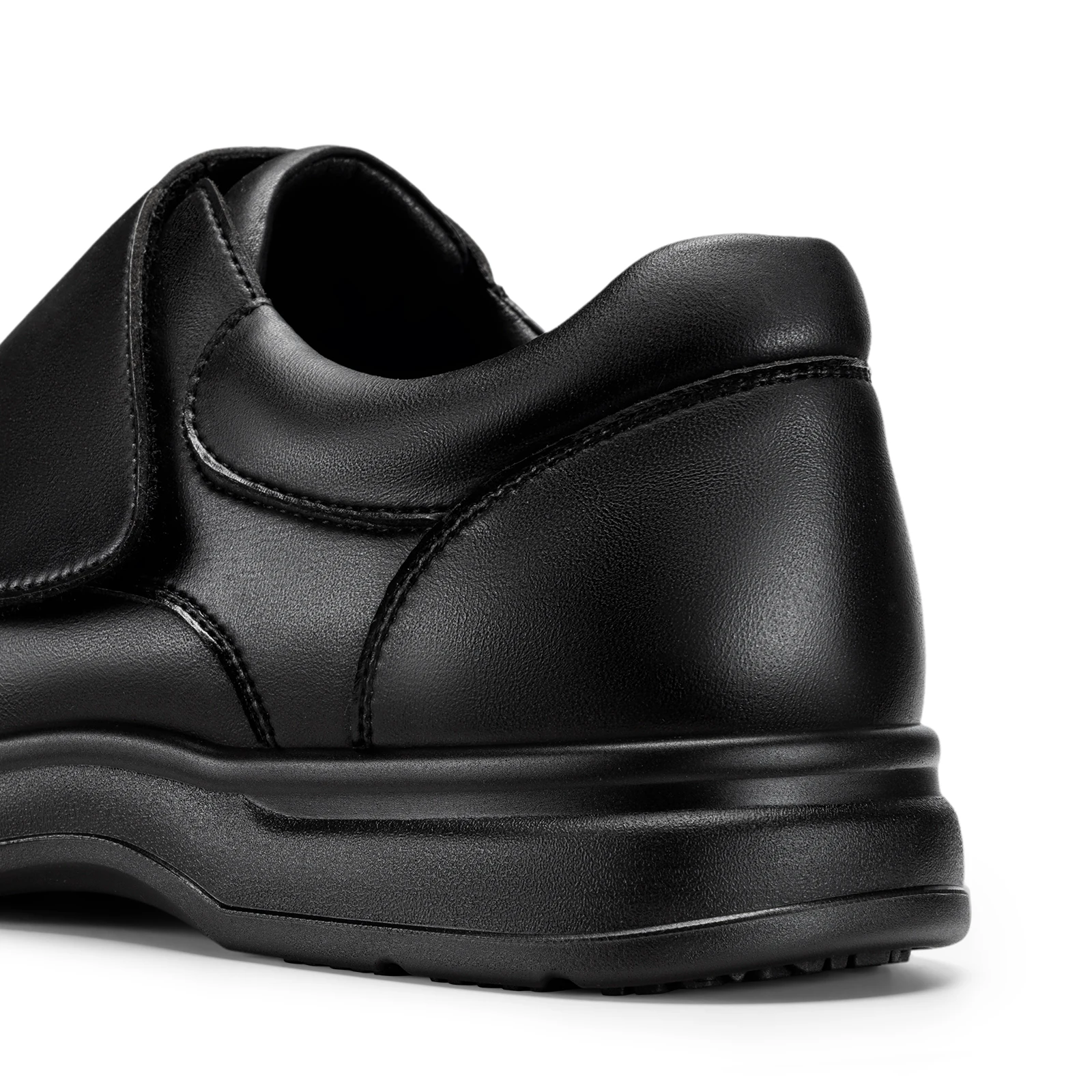 FitVille Men'S Extra Wide Diabetic Leather Dress Shoes, Roomy Wide Toe Box, Built-In Arch Support Orthopedic Shoes, Pain Relief For Swollen Feet, Edema, Plantar Fasciitis, Bunions & Neuropathy