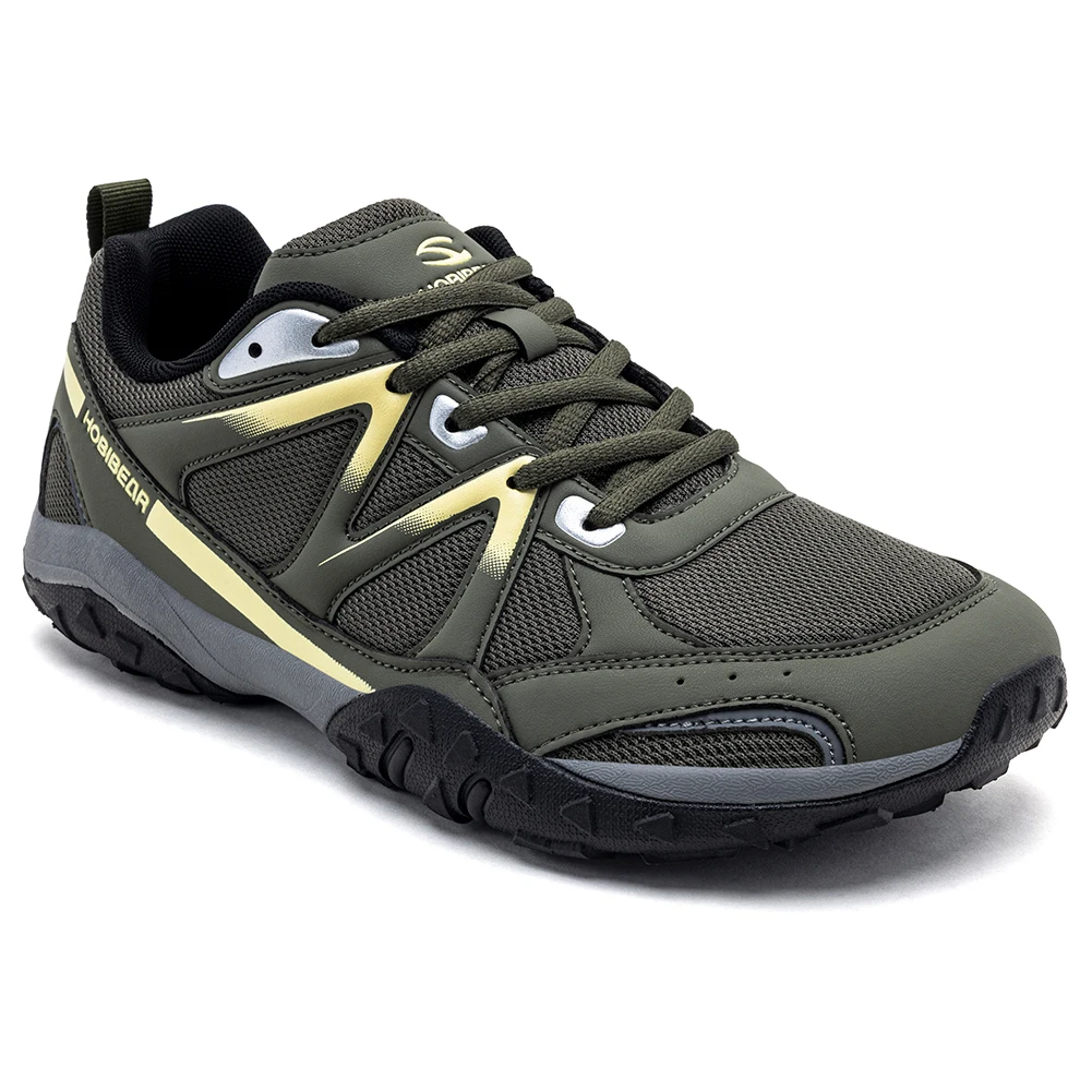 HOBIBEAR Unisex Wide Width Hiking Shoes Travel Trail Running Sneakers Classic Outdoor Non Slip Walking Shoes for Women Men