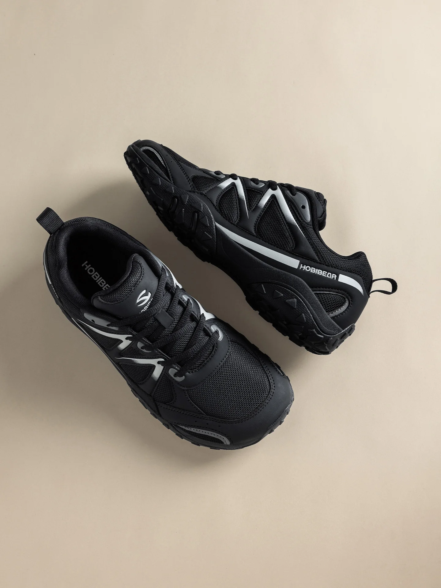 HOBIBEAR Unisex Wide Width Hiking Shoes Travel Trail Running Sneakers Classic Outdoor Non Slip Walking Shoes for Women Men