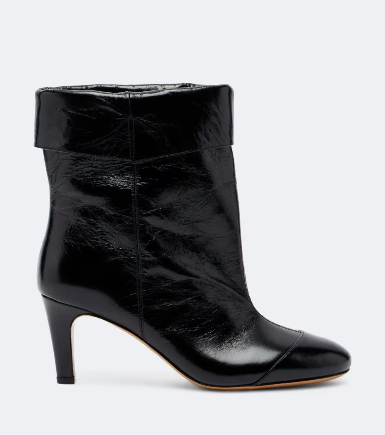 2026 Fall new in suede causal dress ankle boots Women‘s round toe black/brown leather high heels booties luxury designer shoes