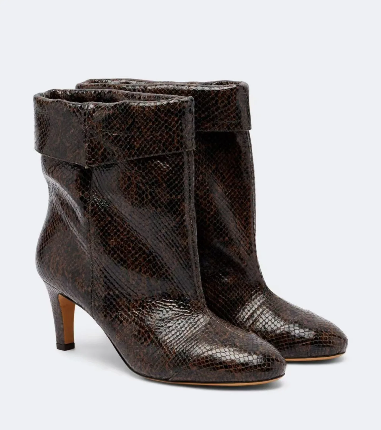 2026 Fall new in suede causal dress ankle boots Women‘s round toe black/brown leather high heels booties luxury designer shoes