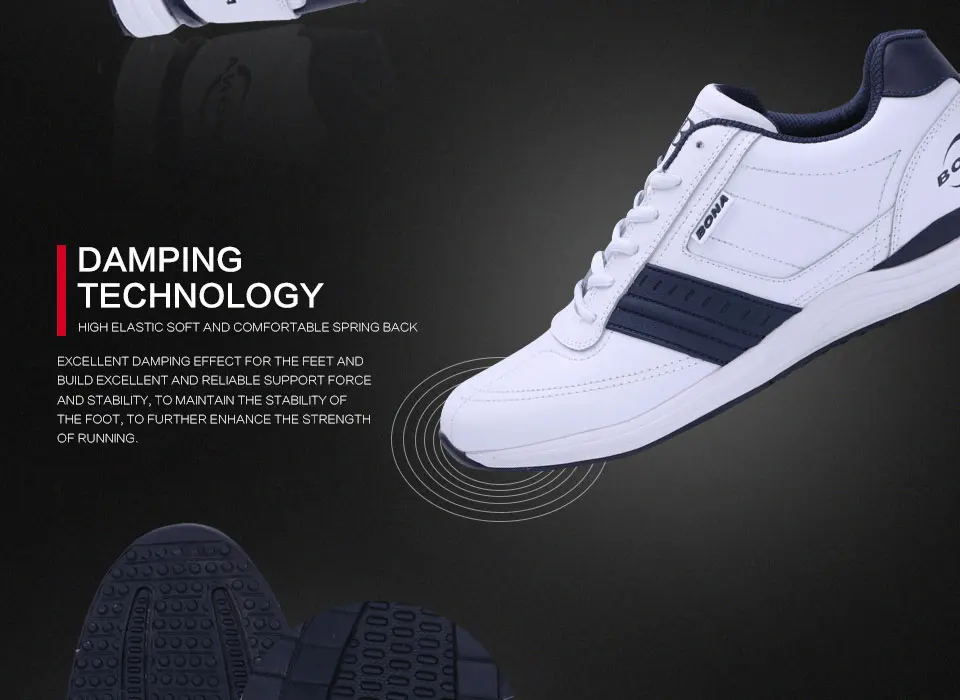 BONA New Popular Style Men Casual Shoes Lace Up Comfortable Shoes Men Soft Lightweight Outsole Hombre