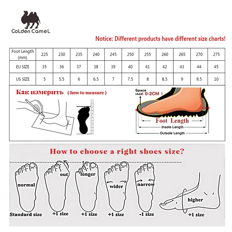 GOLDEN CAMEL Outdoor Men's Sandals for Men 2023 Summer New Lightweight Slippers Comfortable Casual Beach Shoes for Men Fashion
