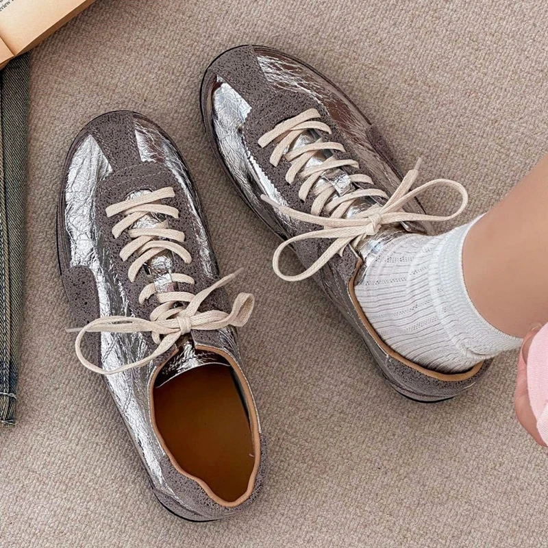AIYUQI 2026 New Women's Suede Sneakers shoe Retro Casual Flats German training shoes Non-slip Rubber Sole Shoes Women