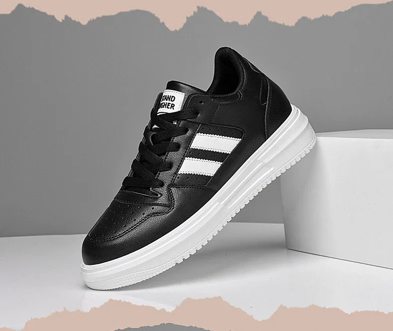 Luxury Elevator Shoes Men Women Sneakers Height Increasing Shoes Invisible 6cm 8cm 10CM Heighten Sports Taller Lift White Shoes