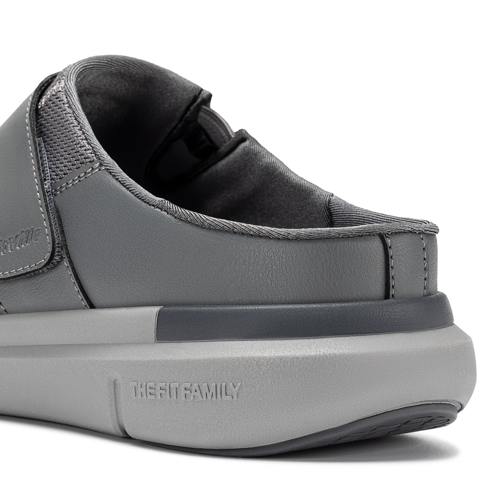 Fittington Wide Diabetic Slippers For Men Indoors Walking Diabetic Men's Shoes Slip-On Mules Clogs For Swollen Feet Adjustable