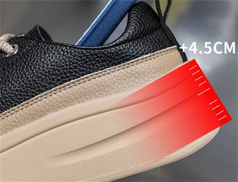 ZXRYXGS 2025 Cross Straps Genuine Leather Women's Vulcanized Shoes Women Sneakers Platform Shoes Increase Sneakers Large Size