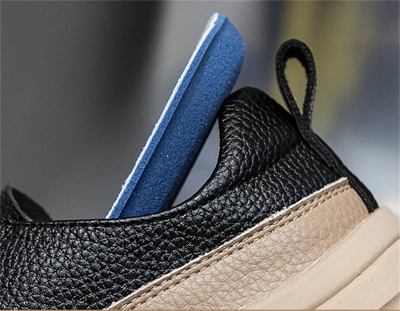 ZXRYXGS 2025 Cross Straps Genuine Leather Women's Vulcanized Shoes Women Sneakers Platform Shoes Increase Sneakers Large Size